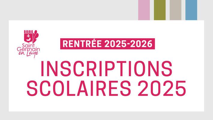  - Inscriptions scolaires - rentrée 2025/2026