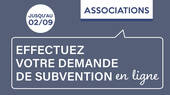 Associations : effectuez votre demande de subvention en ligne !